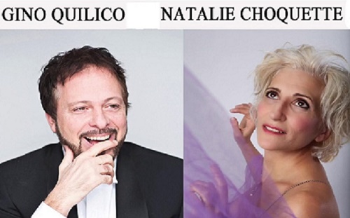Natalie Choquette et Gino Quilico